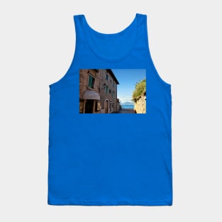 Sunshine and Shadow on Lake Garda Tank Top